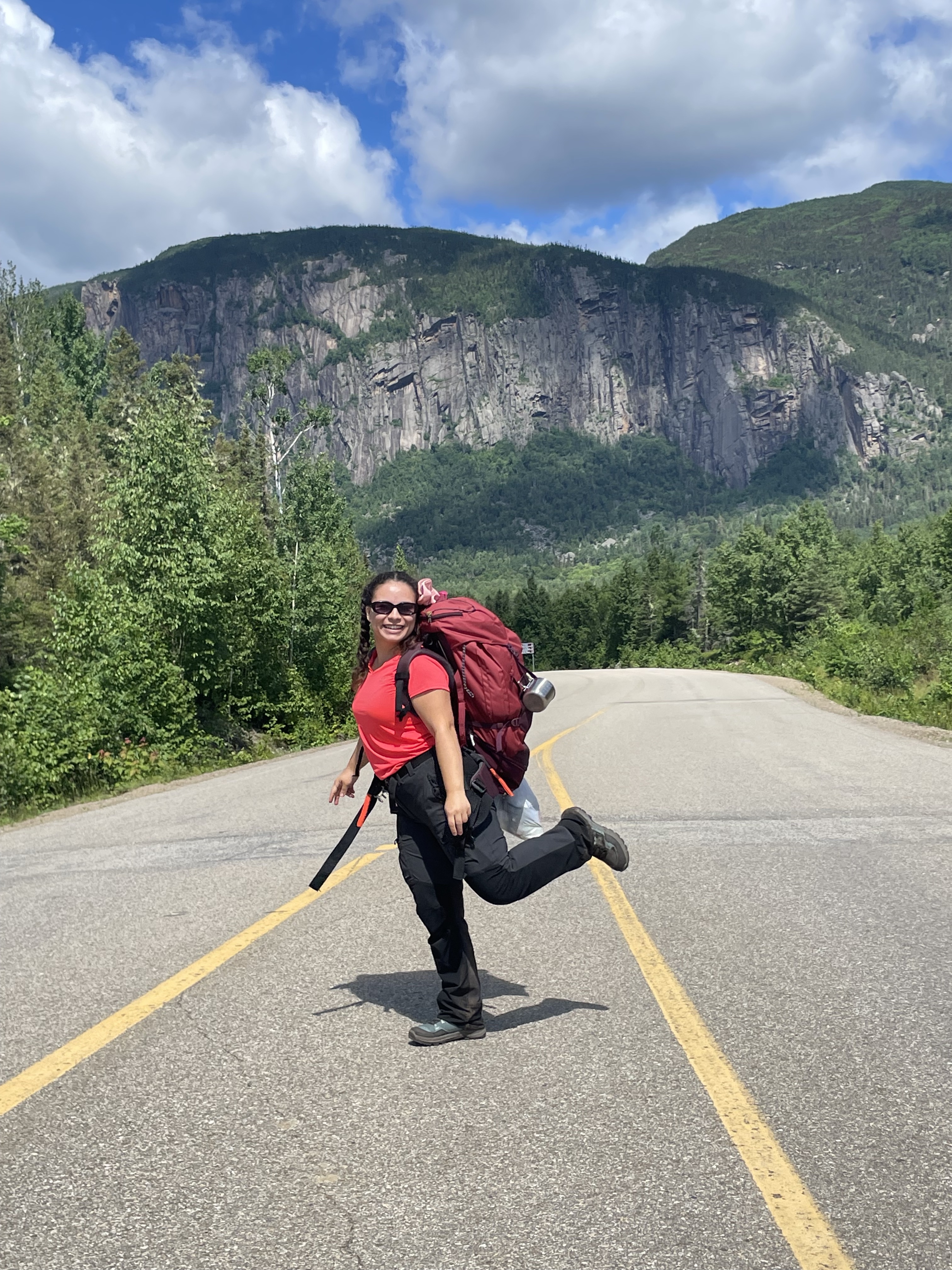 Exploring a glacier